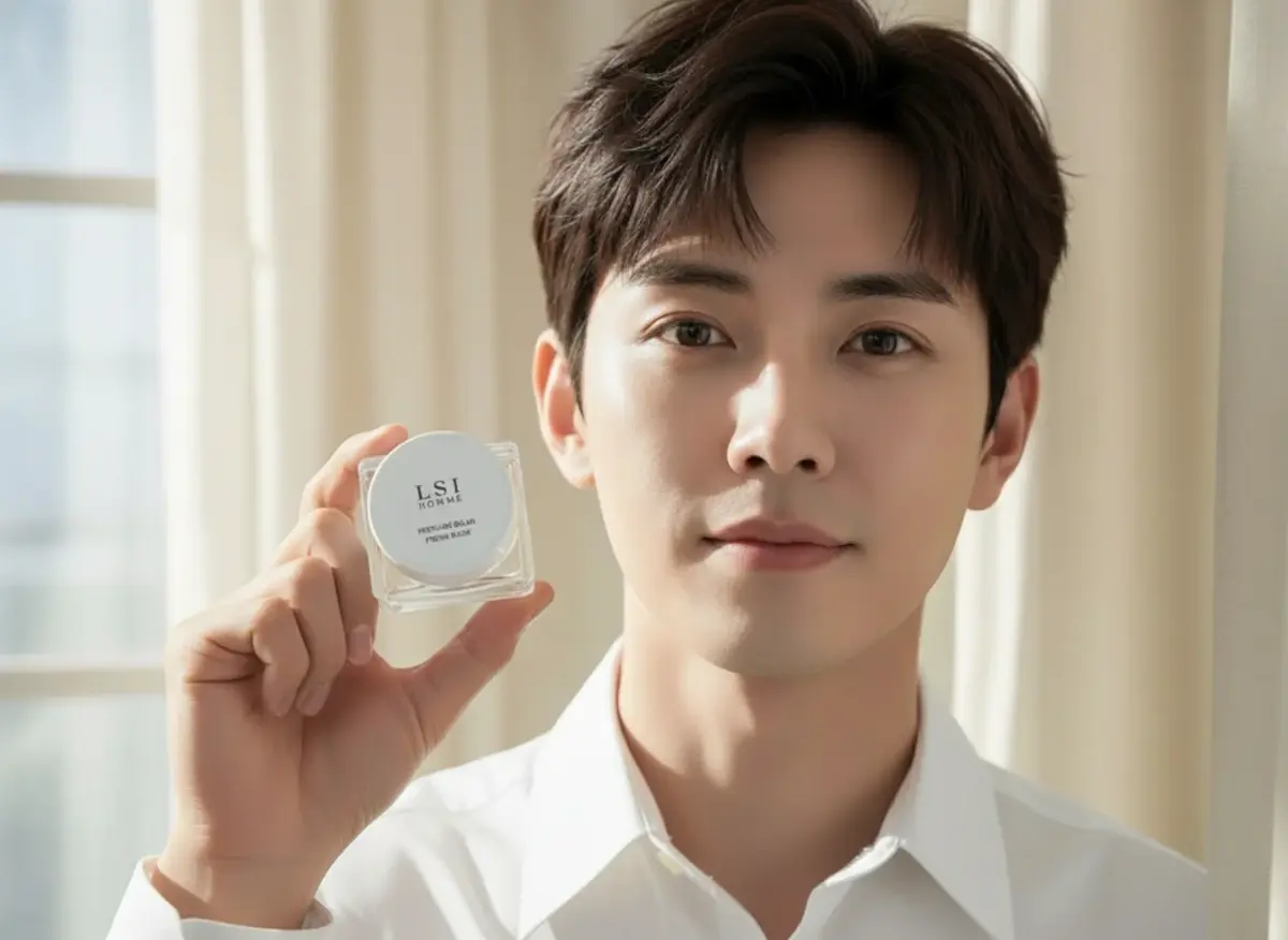 フレグランスバーム使用イメージ