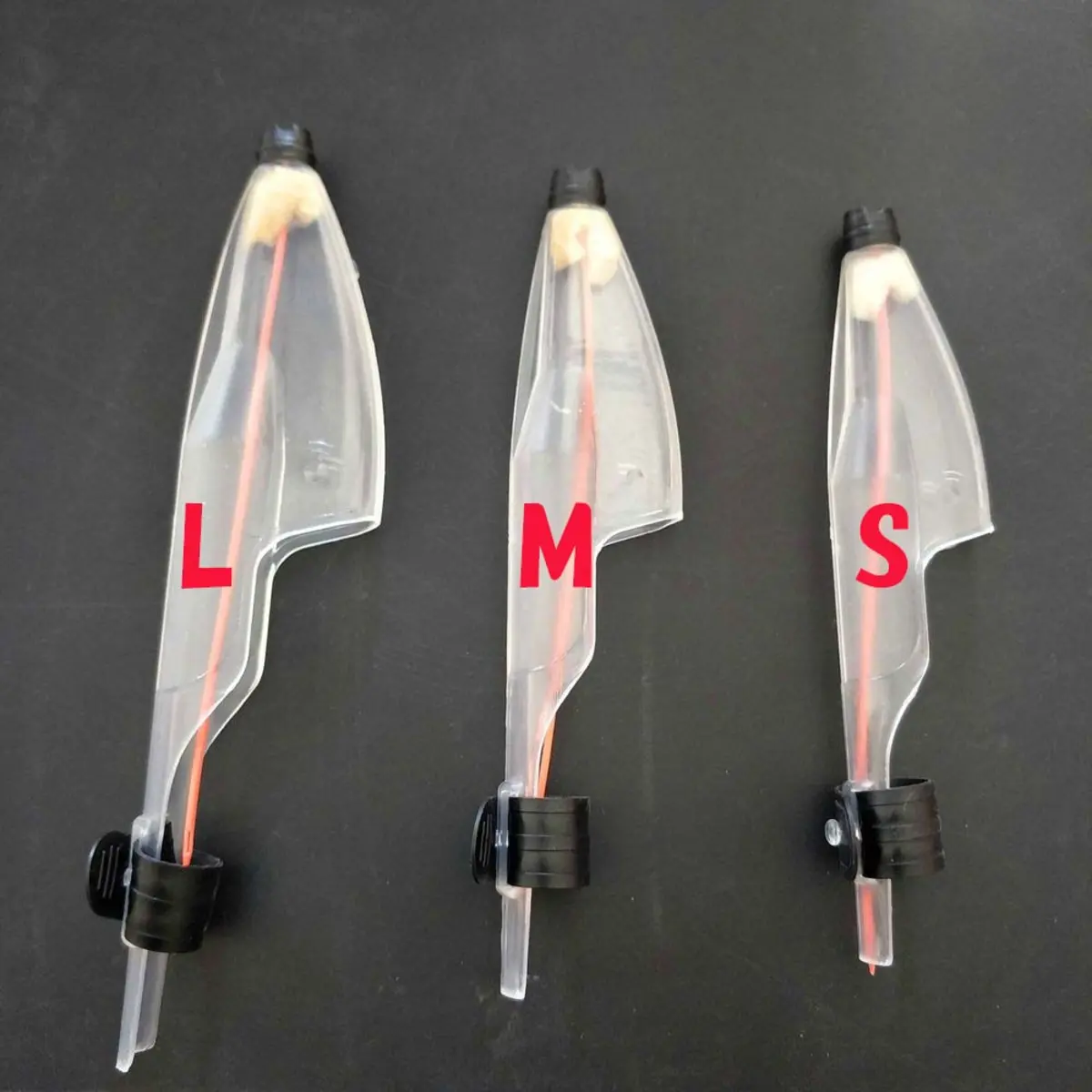 ロッドカバー3サイズ比較