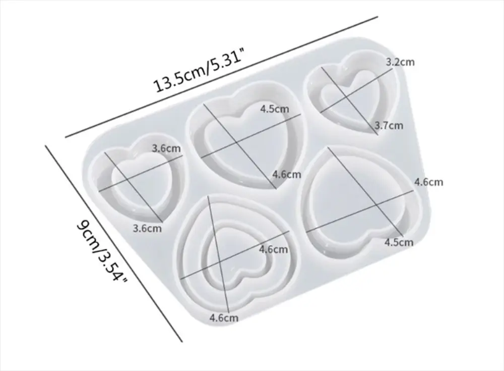 シリコンモールドの使用イメージ