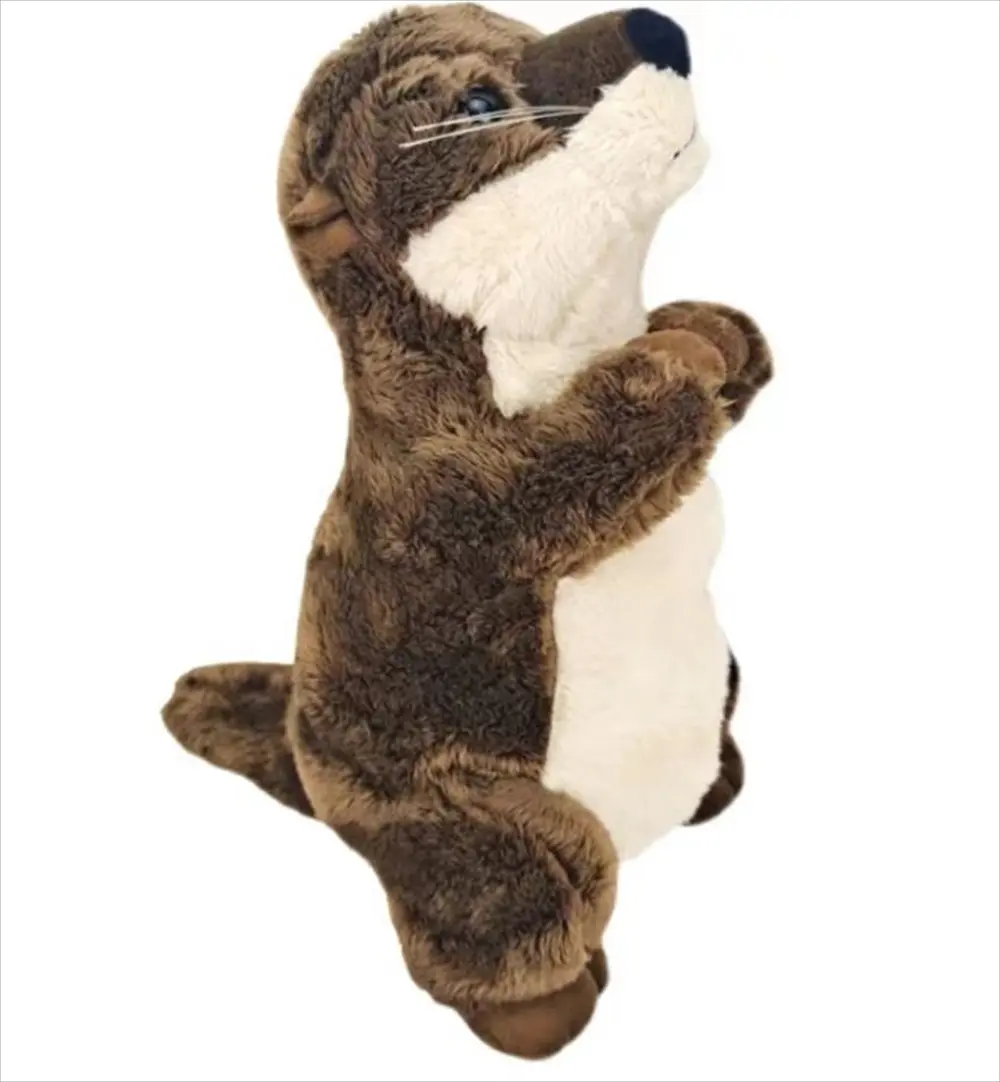 カワウソぬいぐるみ 毛並みディテールアップ