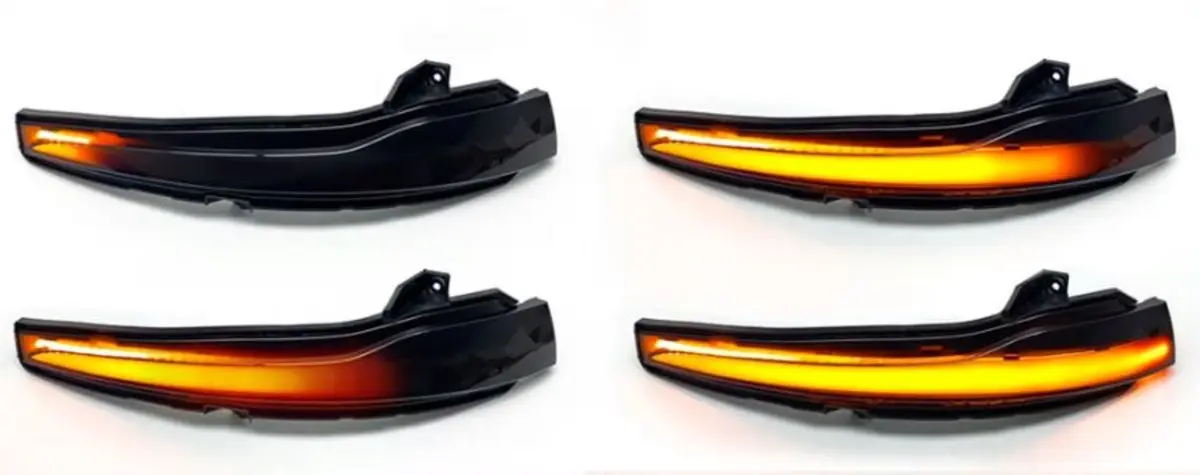 LEDウインカーレンズ 点灯パターン