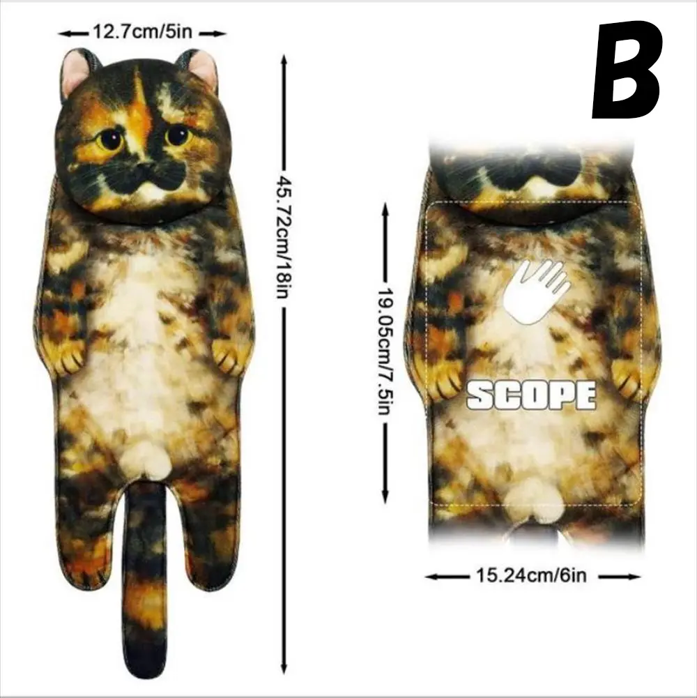 猫型タオル バリエーション一覧