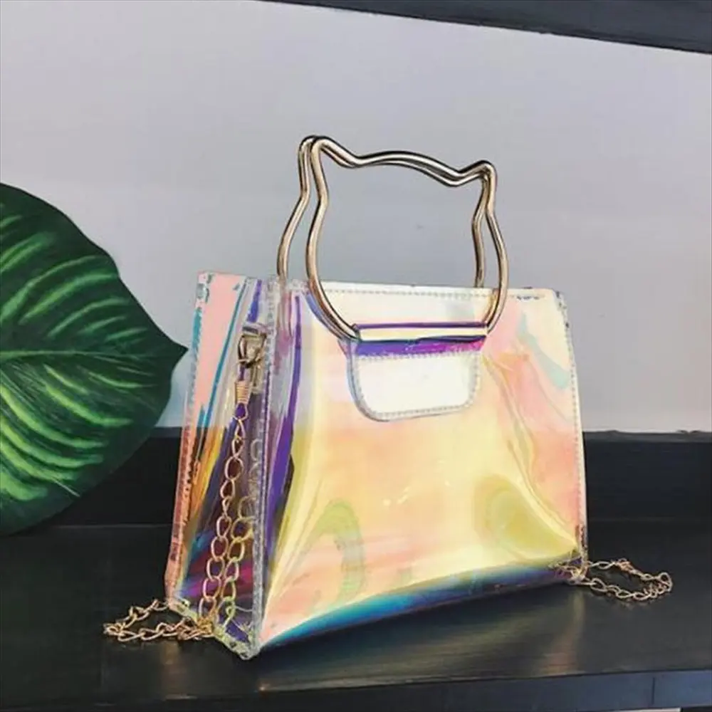 オーロラクリアバッグ サイド