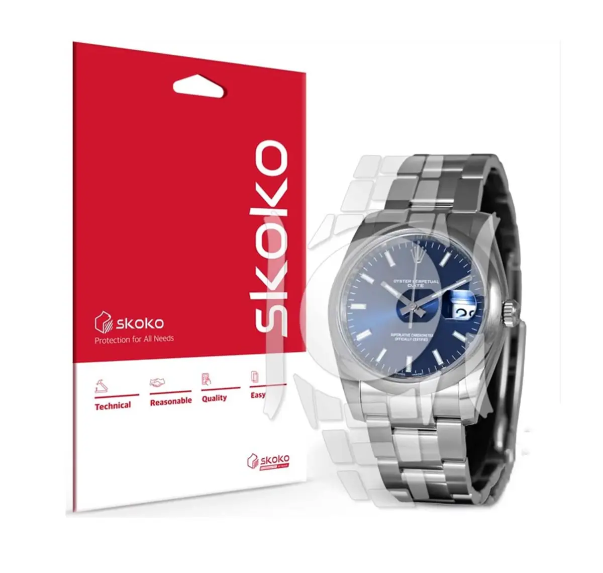 skoko ロレックス保護フィルム パッケージ