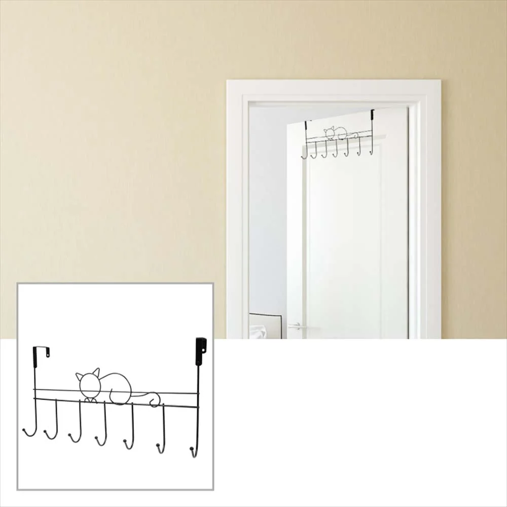 ドアに設置した様子