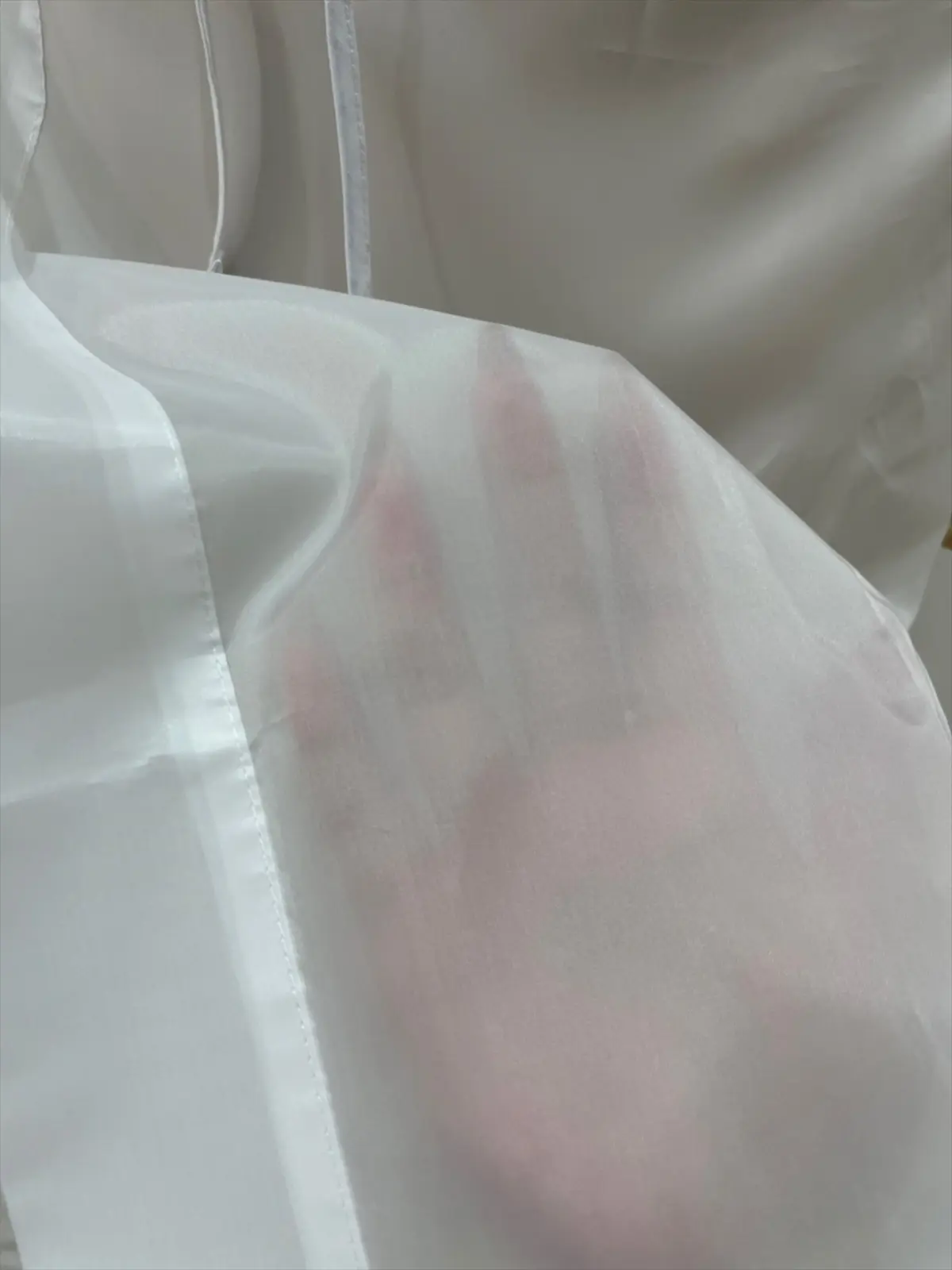 肌襦袢 下半身の生地感