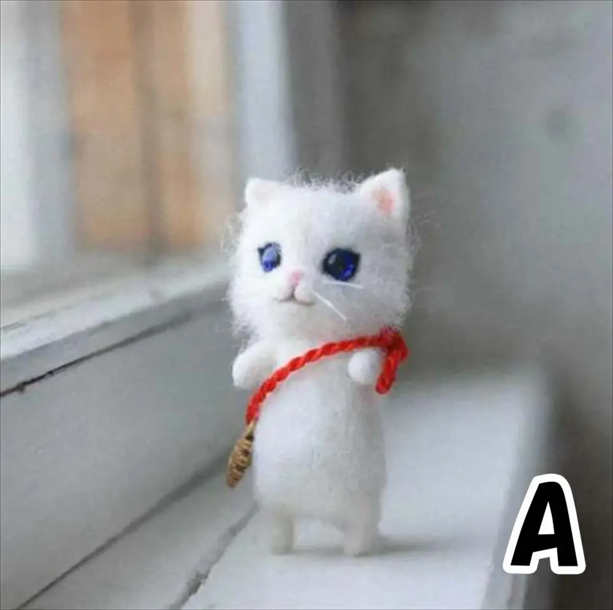 バリエーションB 茶トラ（ハート風船）