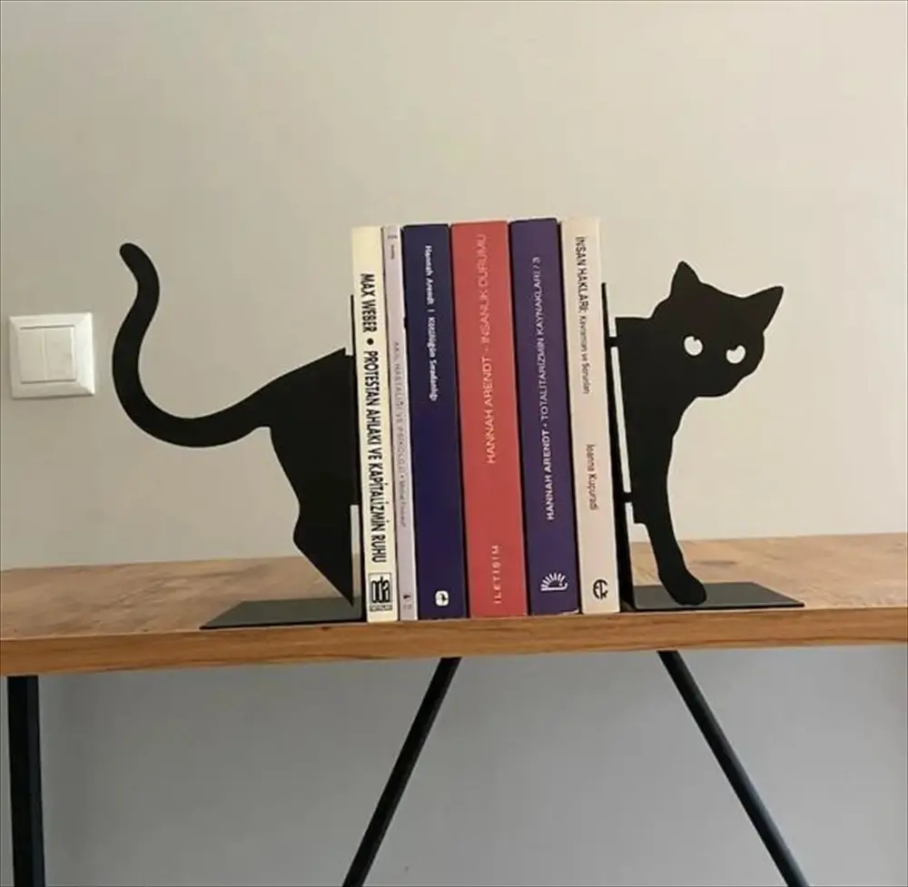 ブックエンド 棚使用イメージ