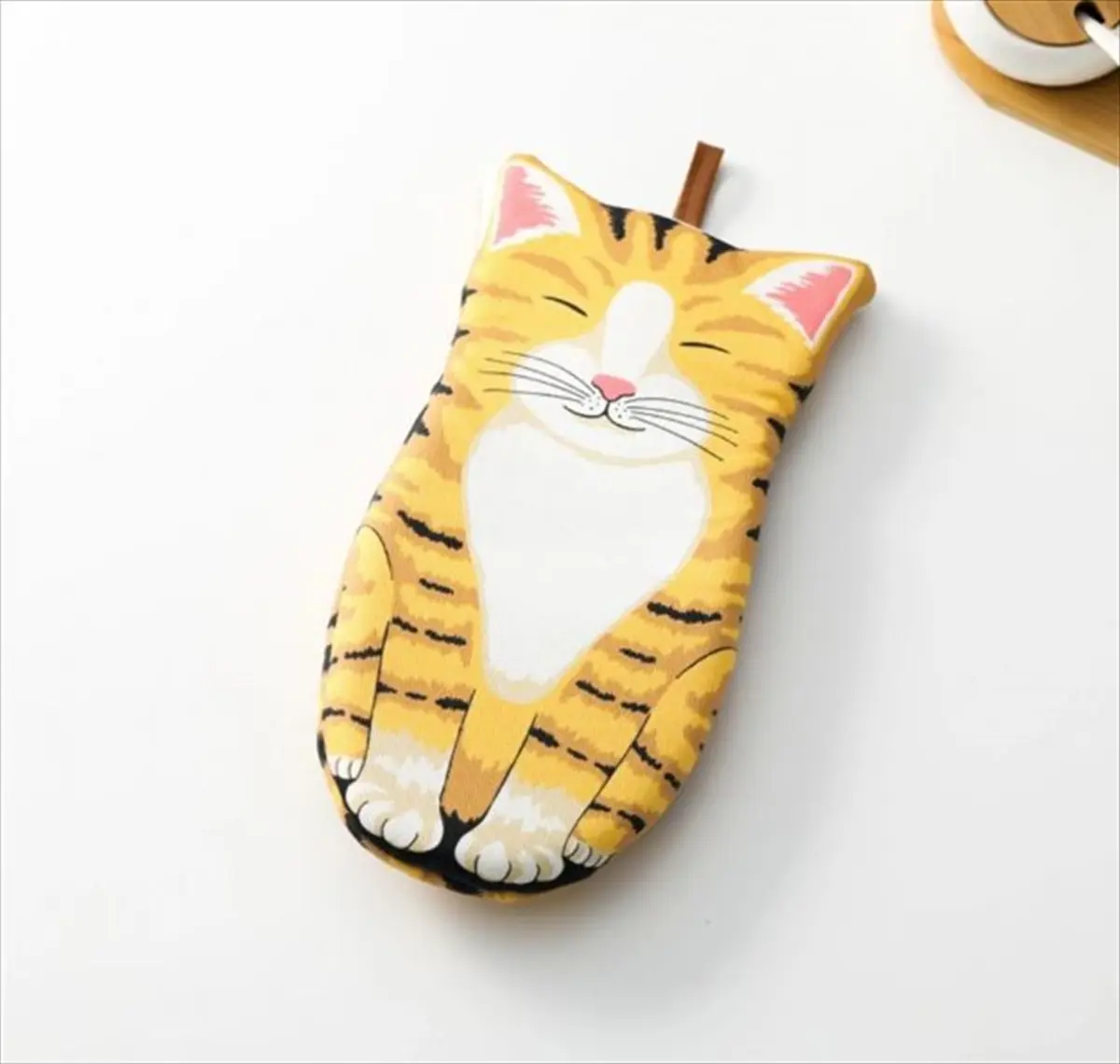 茶トラ猫ミトン 正面アップ