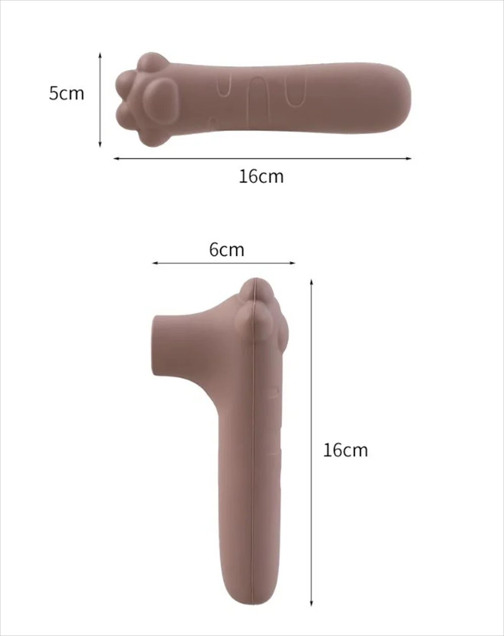 サイズ詳細図 16cm×5cm、開口部2.8cm