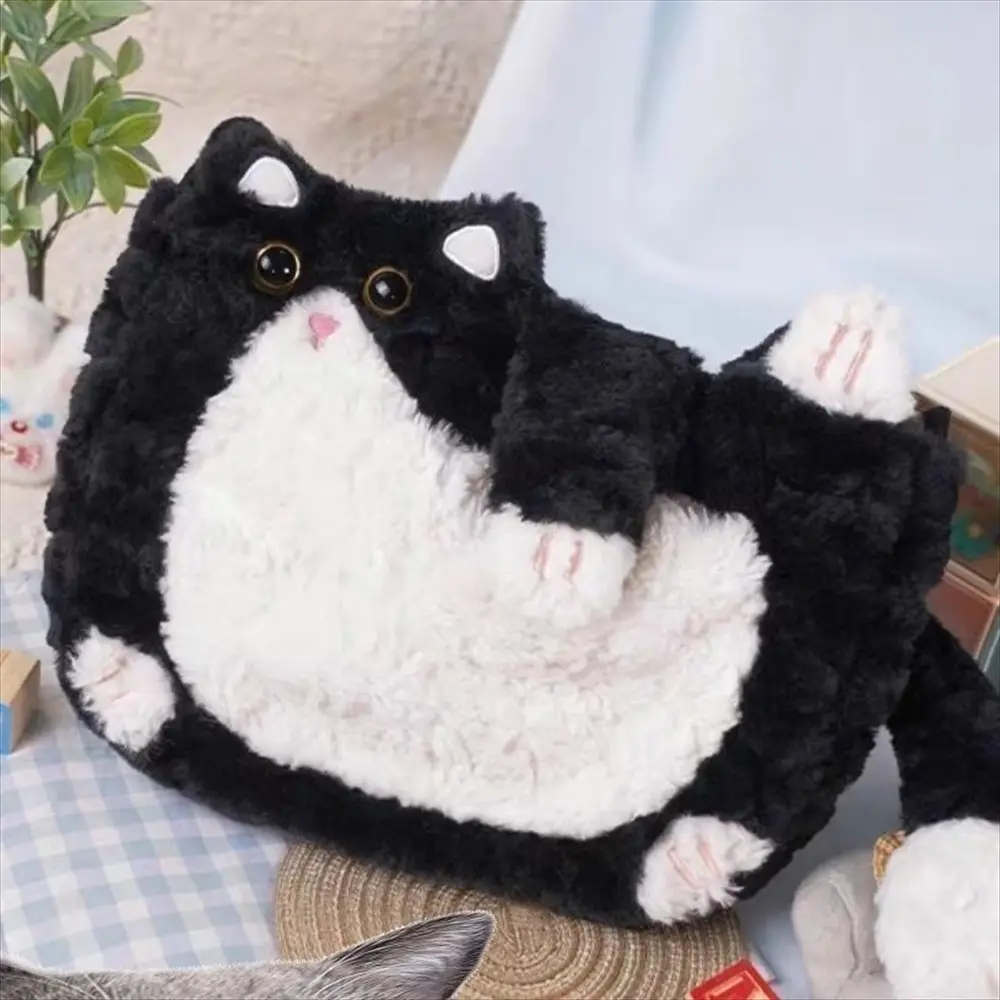 "猫のふわふわショルダーバッグ