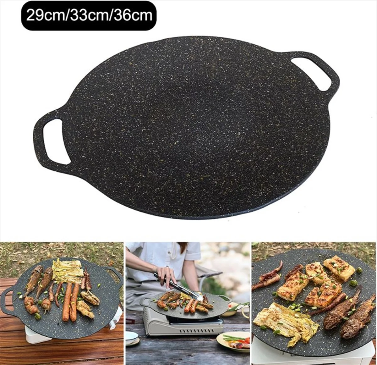 マルチグリドルグリルパン3サイズ展開