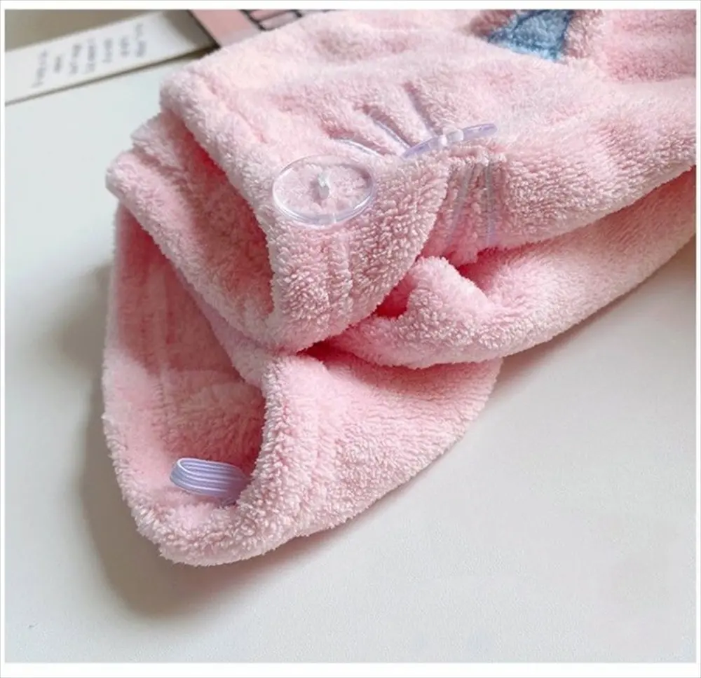 猫耳ヘアドライタオル 使い方イラスト