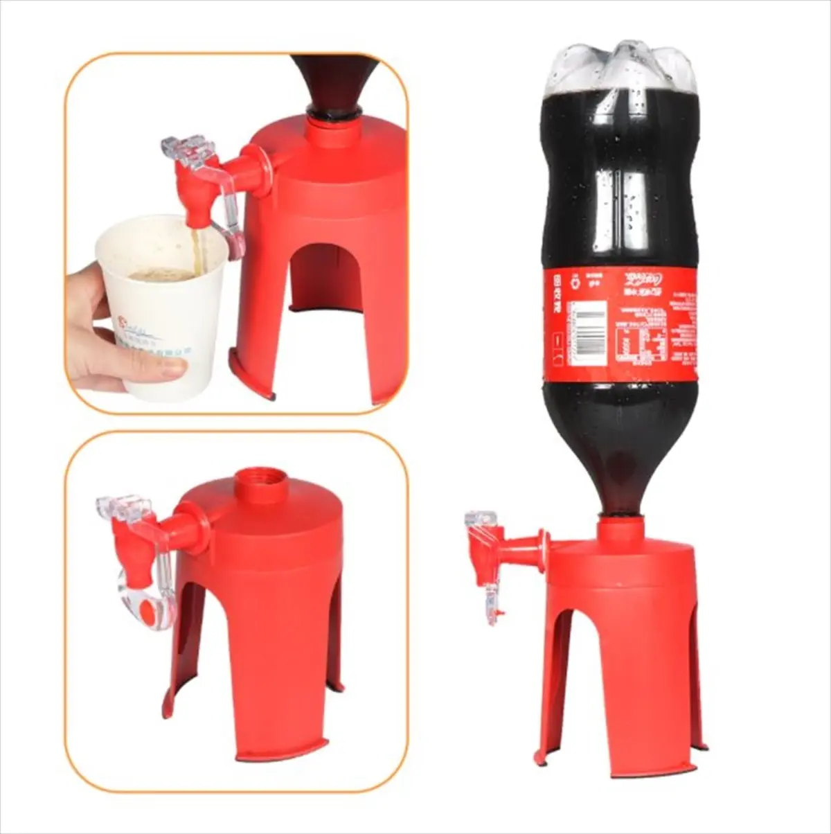 ペットボトル用ドリンクディスペンサー