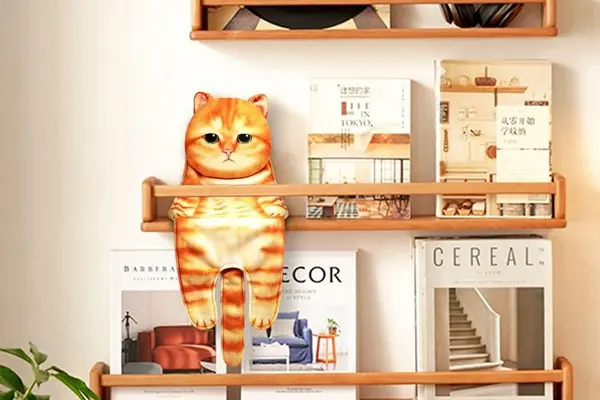 猫型ハンドタオルで毎日をもっとおしゃれに｜リアルなネコデザインが人気のキッチン・バスルームインテリア雑貨