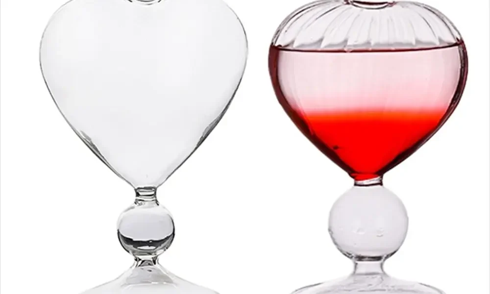 ハートグラス カクテルグラス 2種類から選べる おしゃれ かわいい インスタ映え グラス ギフト プレゼント