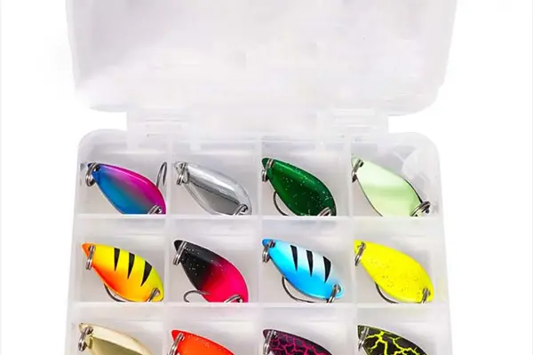 管理釣り場で実績抜群！コロラドタイプスプーン12個セット｜多彩なカラーで釣果アップ