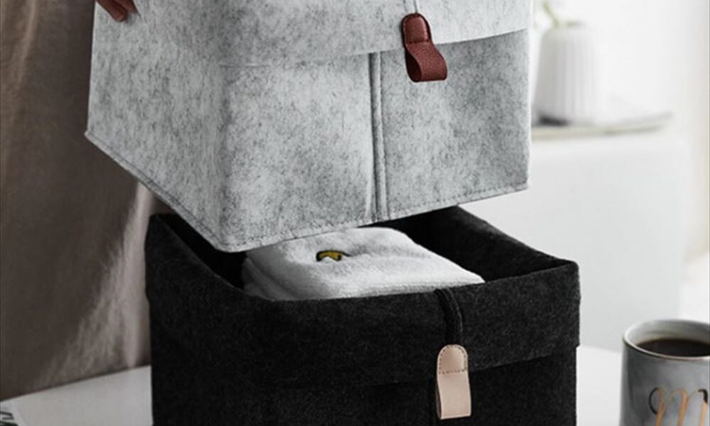 【2026年版】フェルト収納ボックスで整理整頓を効率化｜おしゃれで実用的な収納ソリューション