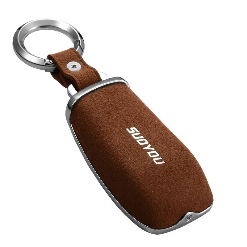 ブラウン スウェード詳細