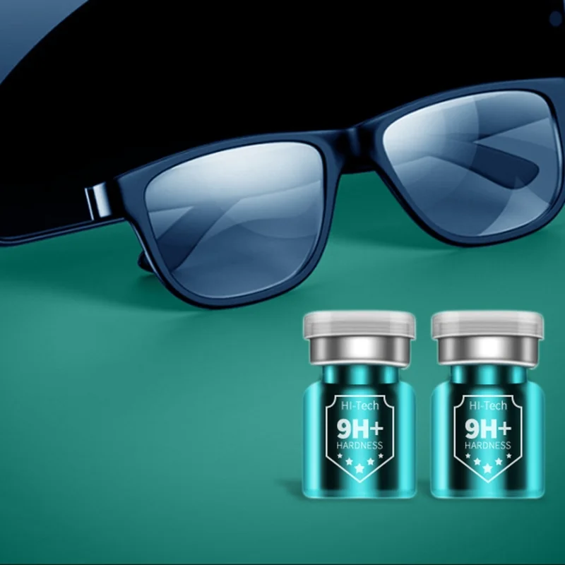 眼鏡レンズへのナノコーティング使用イメージ