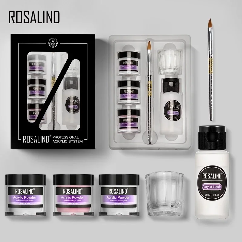 ROSALIND スカルプチュアネイルセット 中身全体