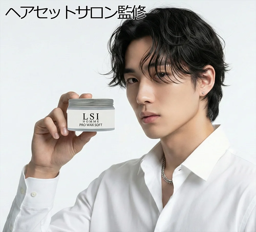 LSI HOMME PRO WAX SOFT ヘアセットサロン監修