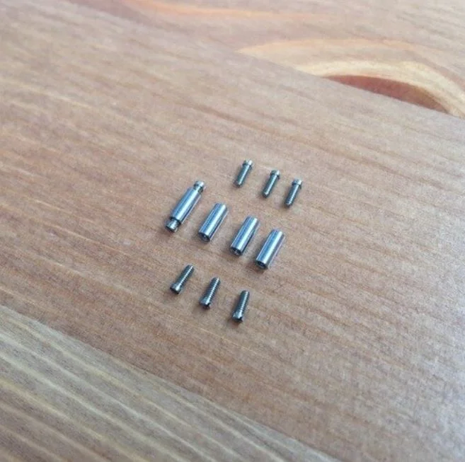 パーツセット 別角度 ステンレス系ネジ支柱