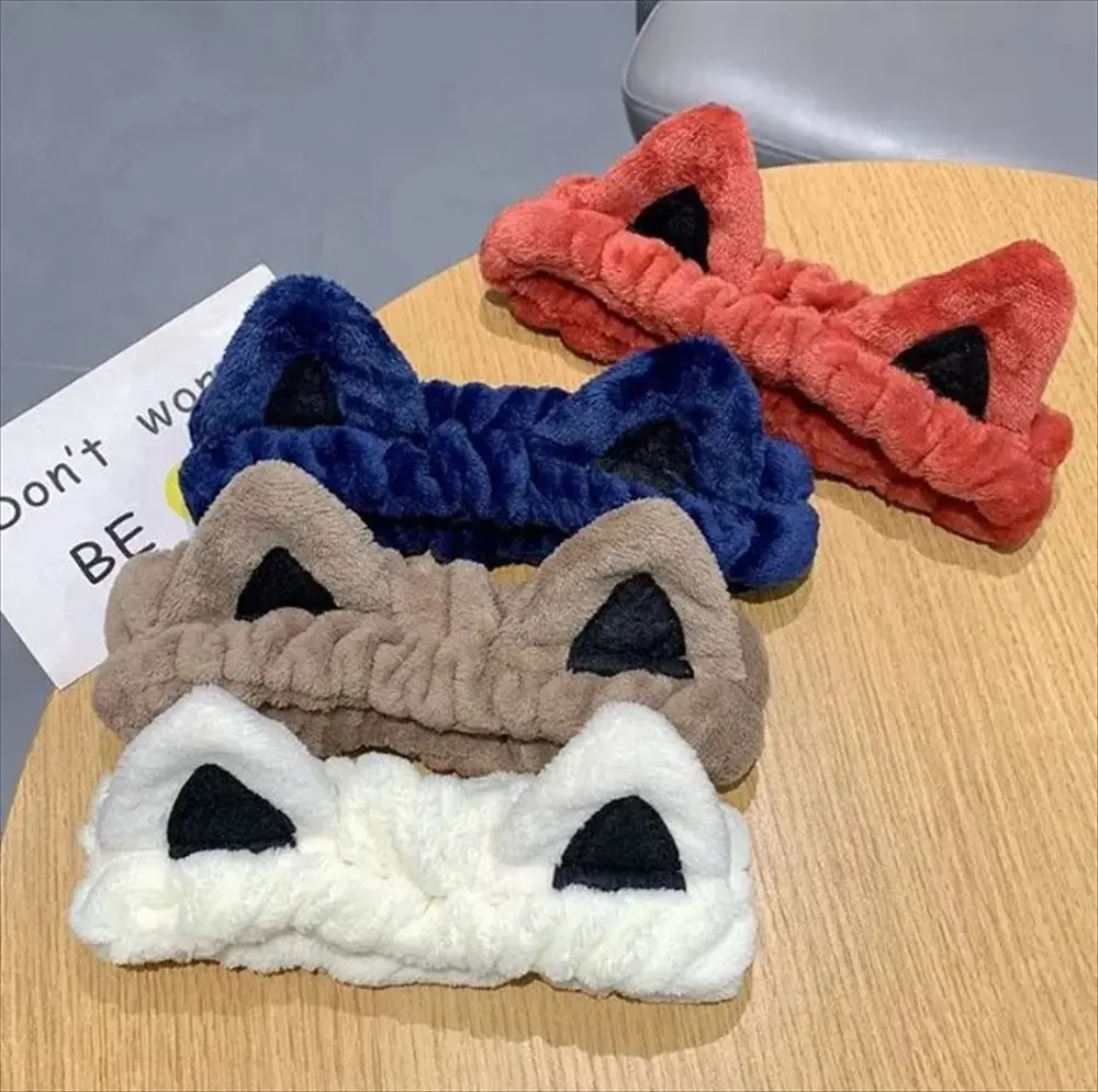 猫耳ヘアバンド4色まとめ