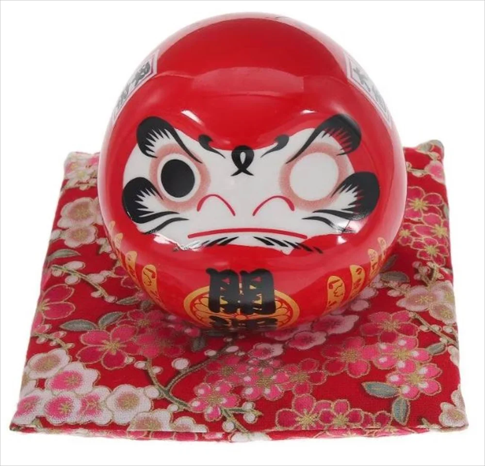 開運だるまの置物 正面