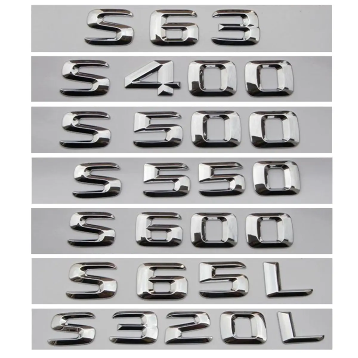 Sクラス エンブレム 全タイプ一覧