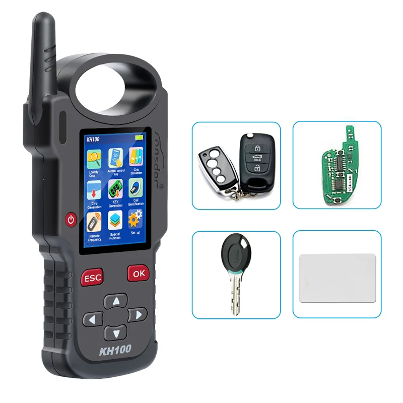 Lonsdor KH100 本体と対応キー一覧