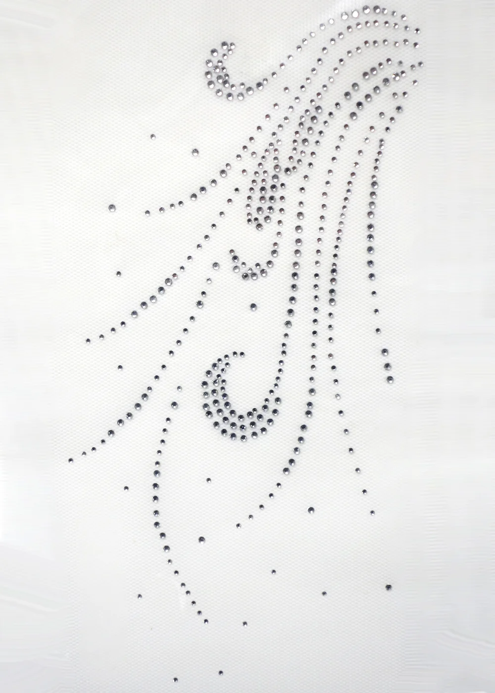 ラインストーンシート 単体デザインクローズアップ