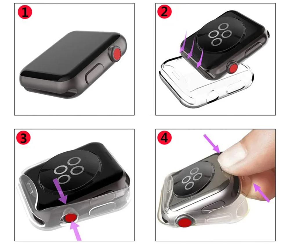 Apple Watch ケース 多カラー展開