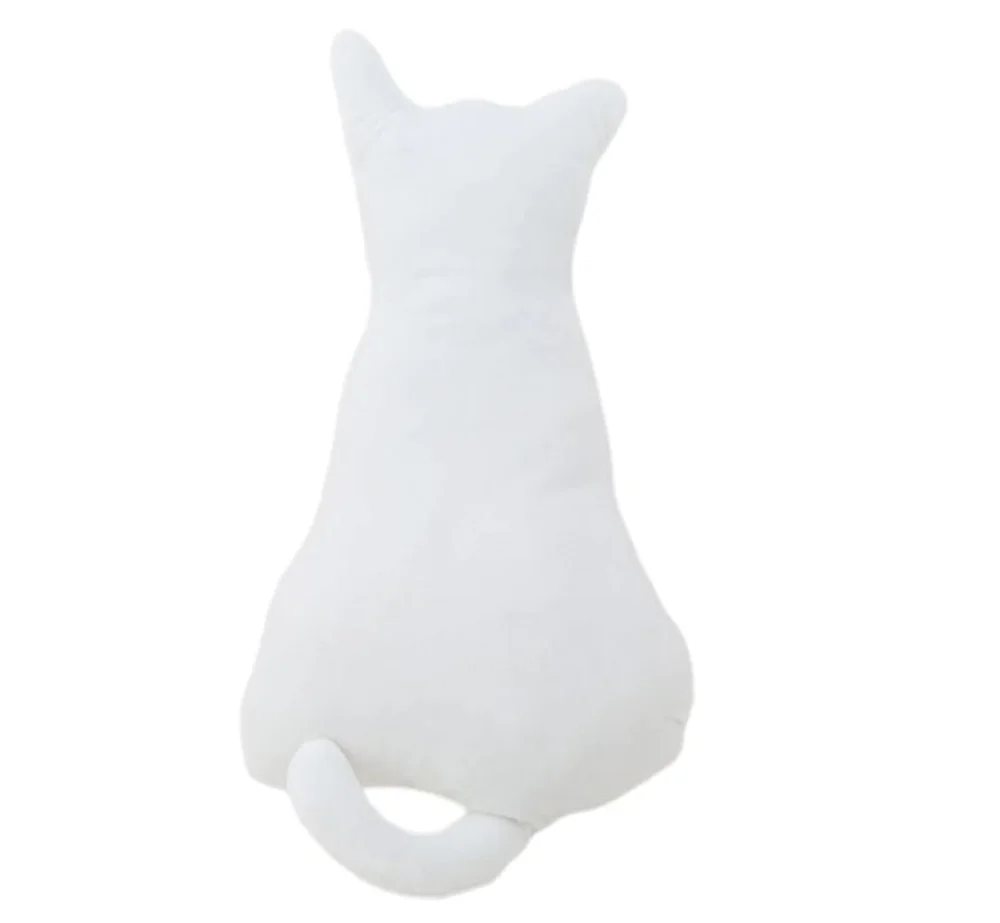 白猫シルエットクッション 単体