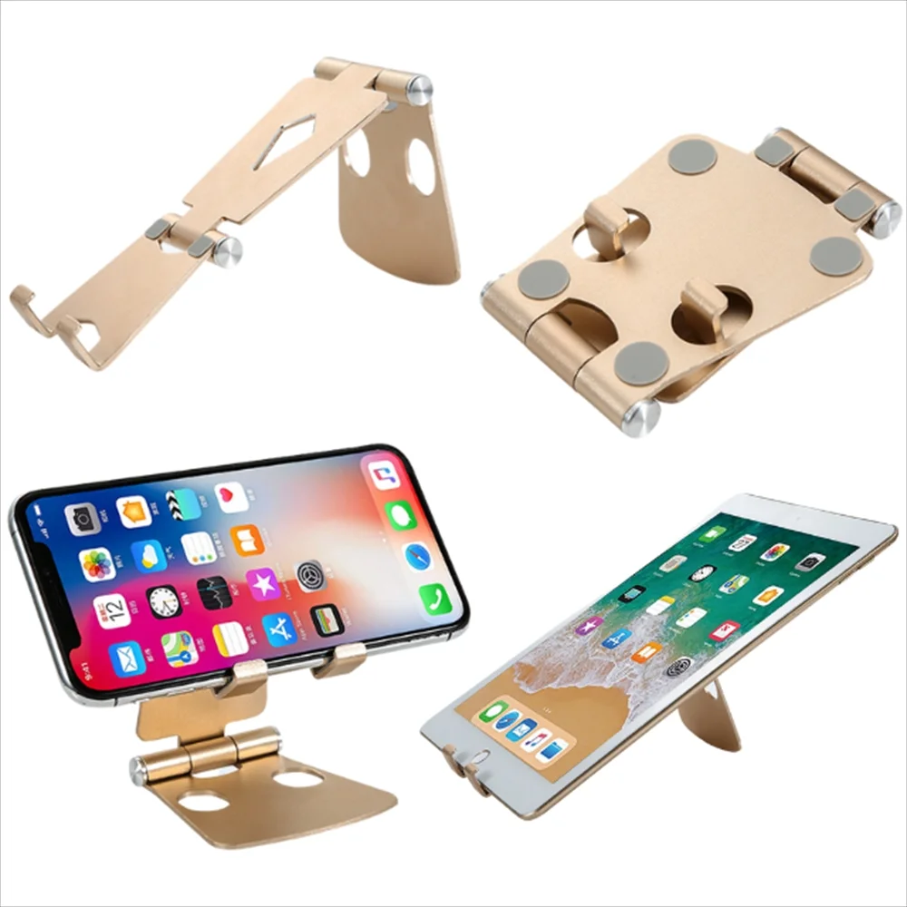 スマホ・タブレット両対応のスタンド使用例