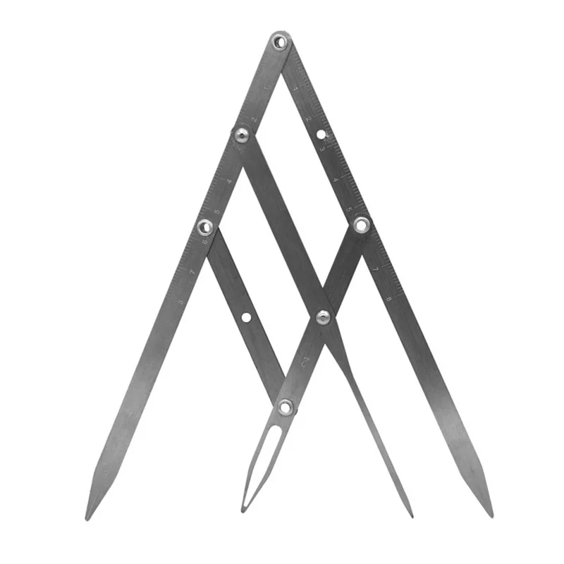 アイブロウ定規 全体の形状