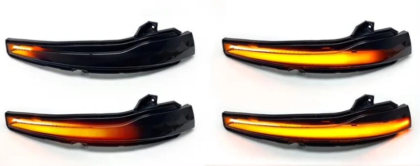 4パターンの点灯モード比較