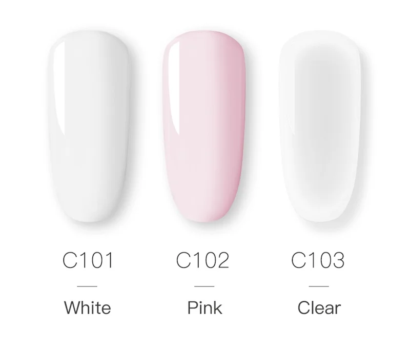 ROSALIND アクリルパウダー 3色展開 ホワイト・ピンク・クリア
