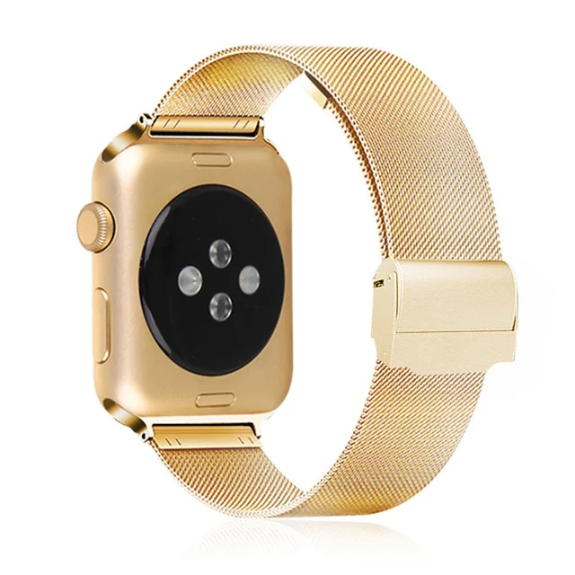 ゴールド カラー Apple Watch バンド