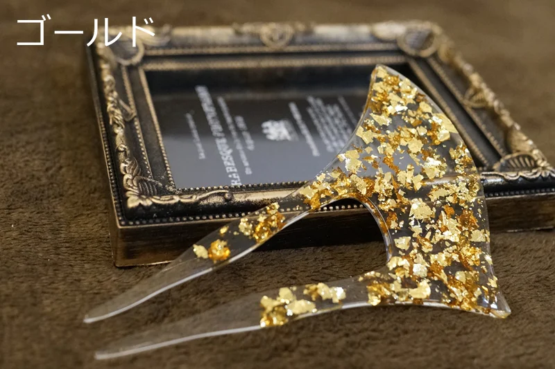 ゴールド金箔かんざし ライフスタイルカット
