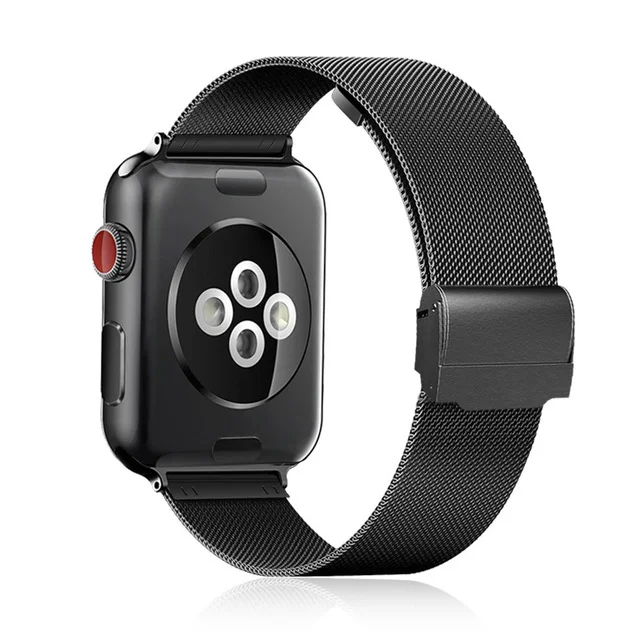 ブラック カラー Apple Watch バンド
