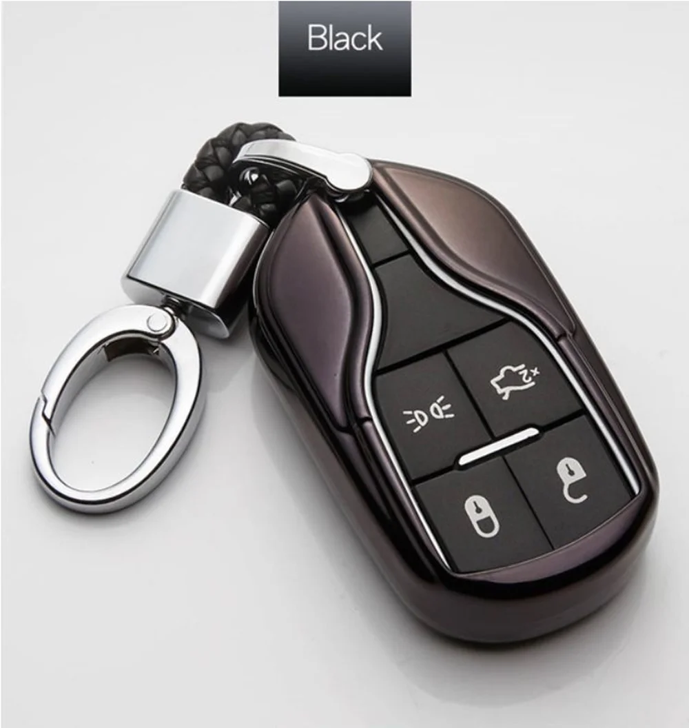 マセラティ キーケース シルバー