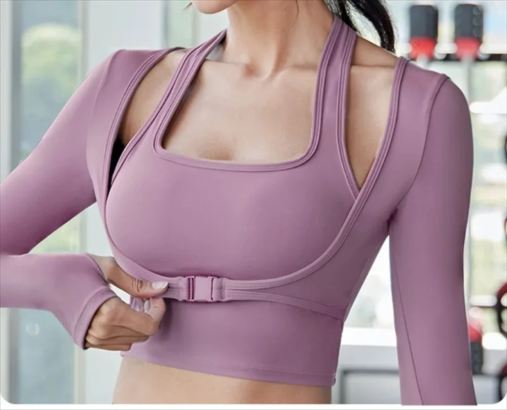 バックルディテール ピンク