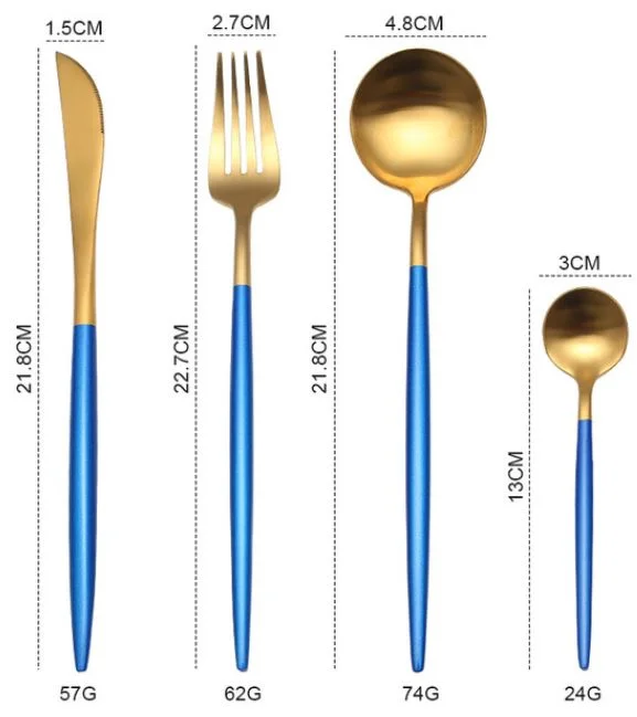 カトラリーアイテム全ラインナップ ゴールド