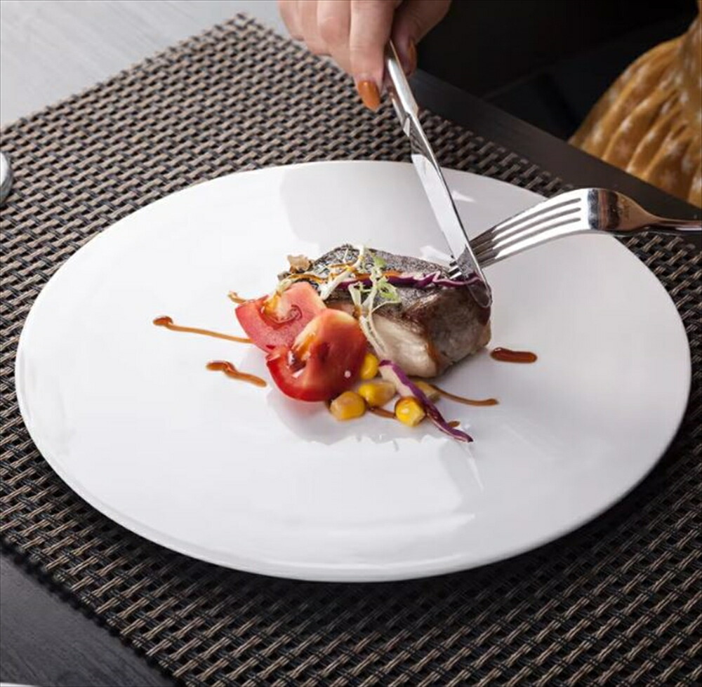 白い丸皿 業務用ホワイトプレート