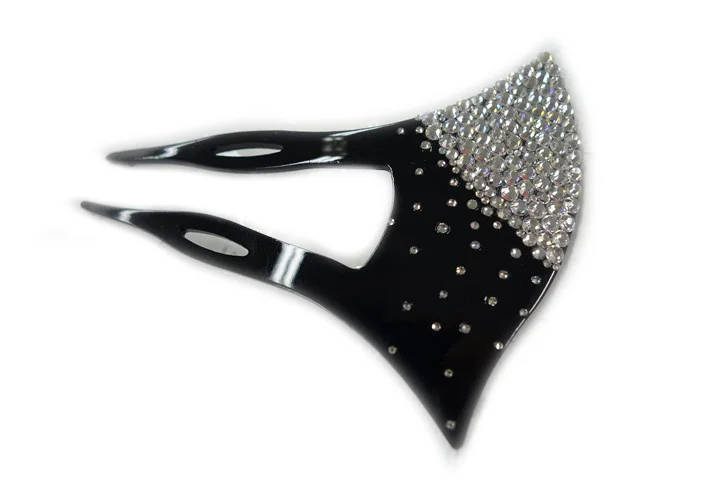 バチ型かんざし 側面