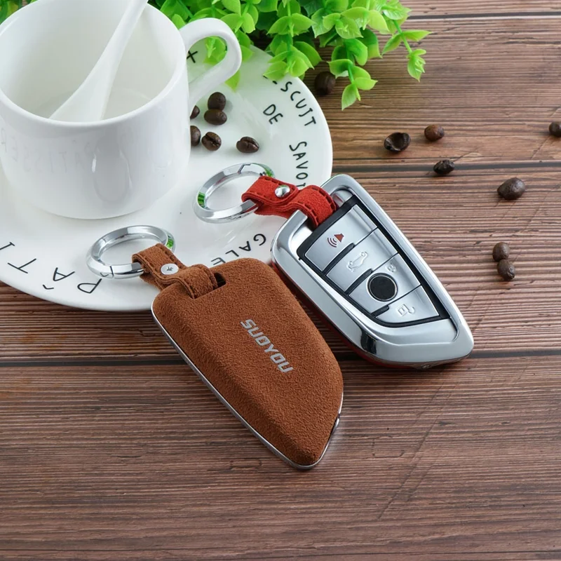 BMW キーケース ブラウン＆シルバー セット