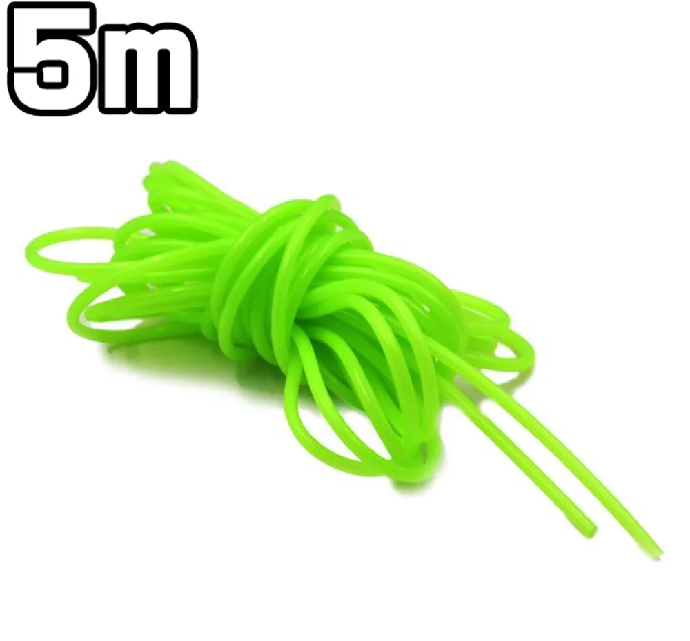 蓄光夜光チューブ グリーン 5m