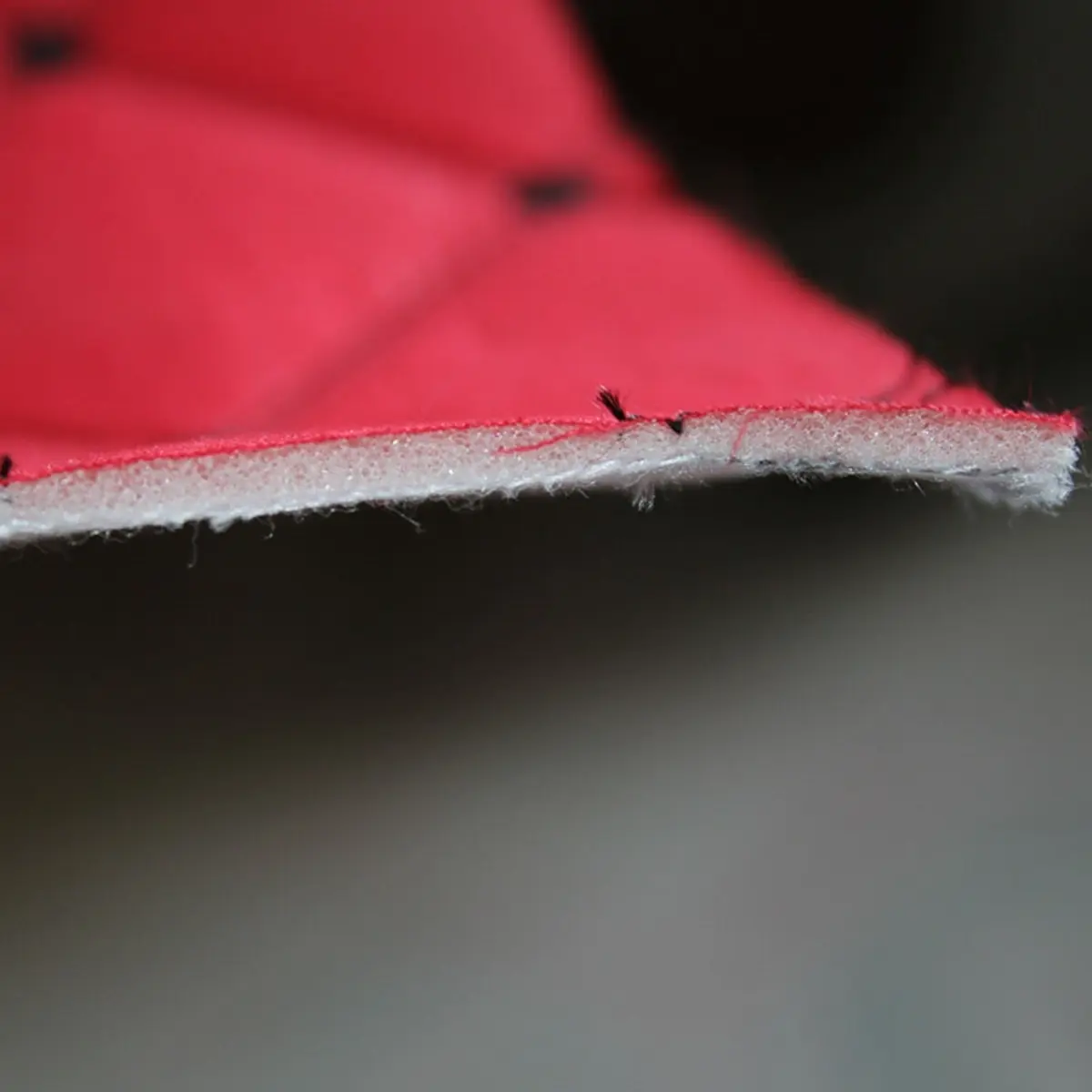 丸椅子カバー 素材の断面