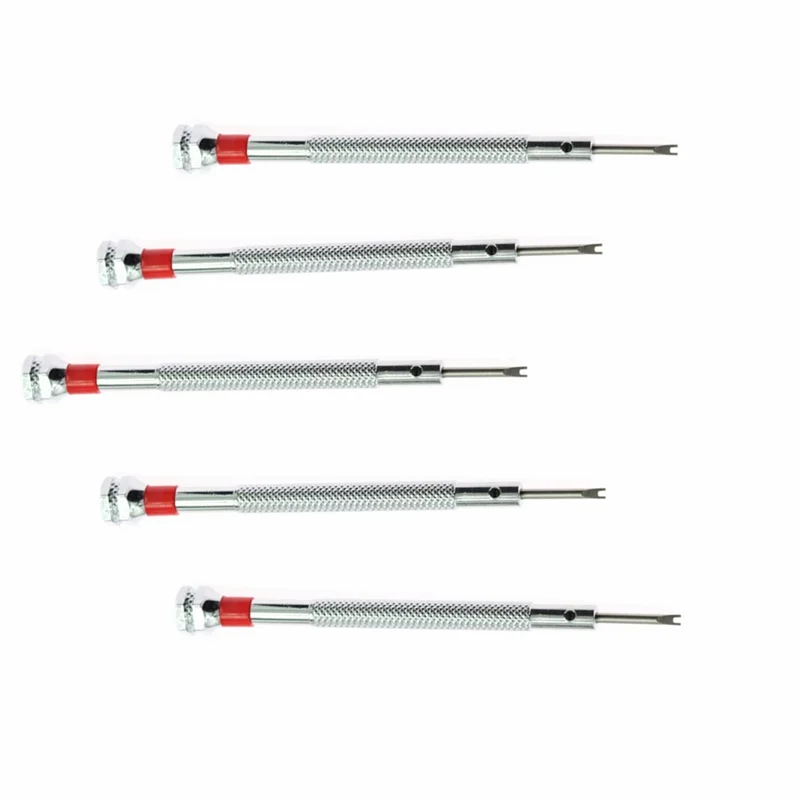 H字精密ドライバー5本並び